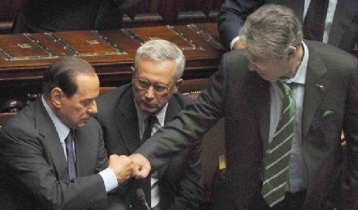 Berlusconi, Tremonti e Bossi