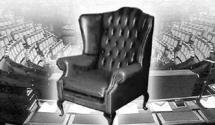 poltrona del parlamento