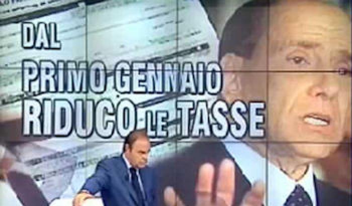Uno dei molti spot di Silvio Berlusconi