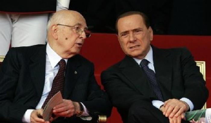 Berlusconi va da Napolitano: misure di crescita e sviluppo