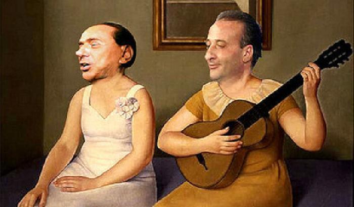 Berlusconi e Apicella