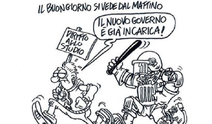 Vauro: governo in... carica