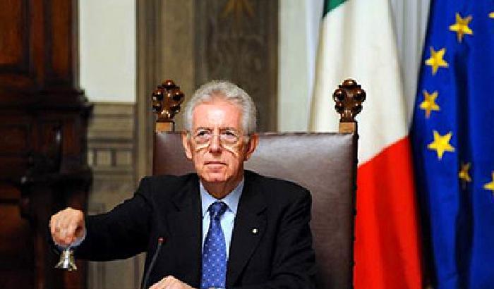 Governo Monti con l'emozione del primo giorno