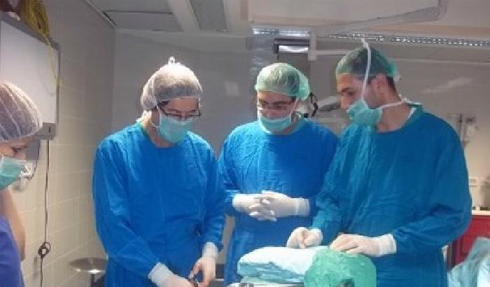 Dall'Italia in Palestina per curare i bambini