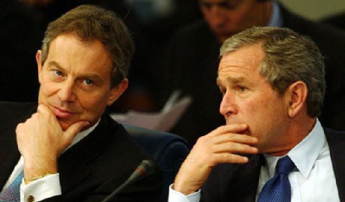 Bush e Blair condannati per crimini contro l'umanità