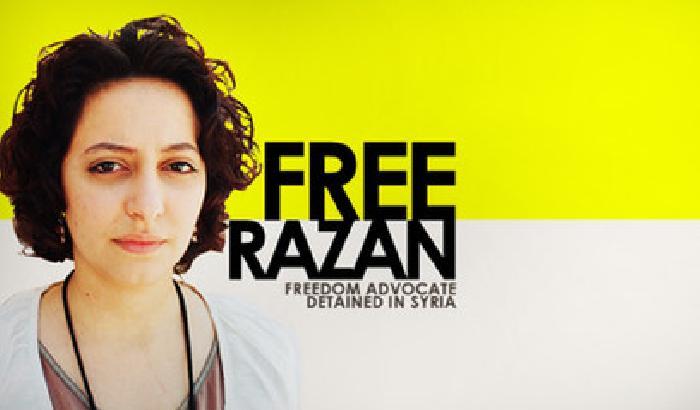 Siria, Razan Ghazzawi resta in carcere