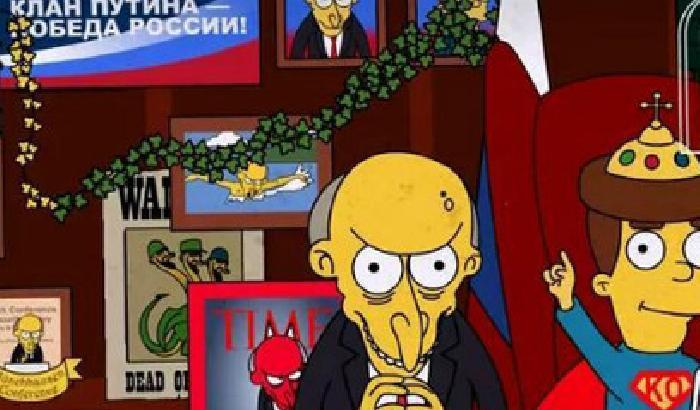 I Simpson contro Putin