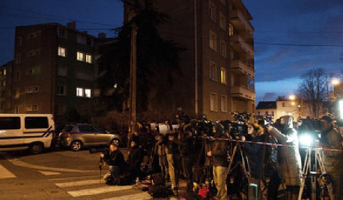 Tolosa: il video delle esplosioni alla casa del killer