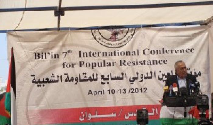 Al via la conferenza per la resistenza popolare palestinese