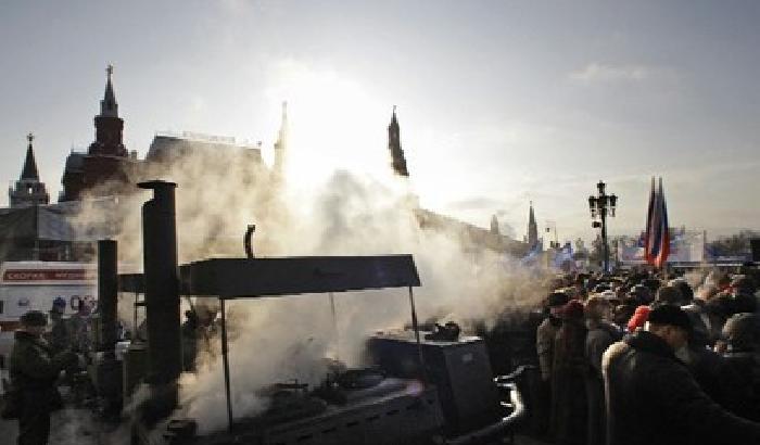 Putin si insedia, arresti di massa a Mosca