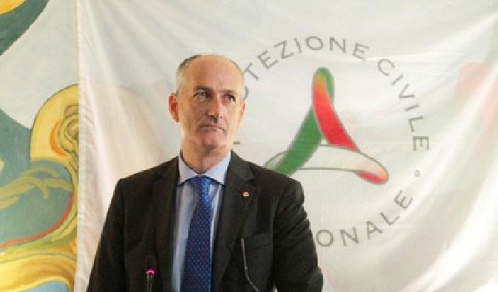 Il capo della protezione civile a Ferrara