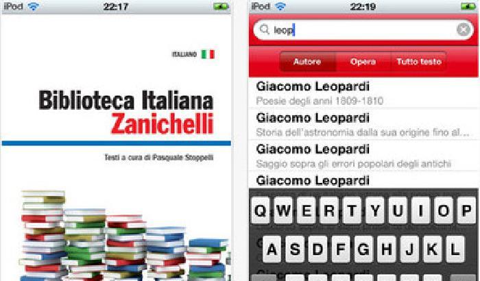 Tutta la letteratura italiana in un'app con Biz