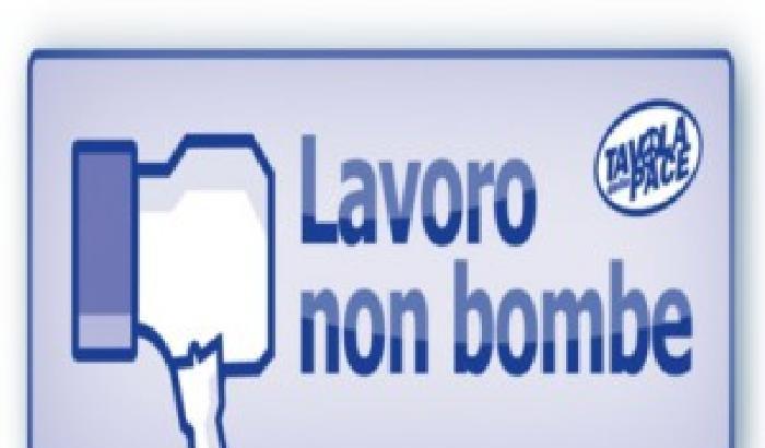 "Vogliamo lavoro, non bombe"
