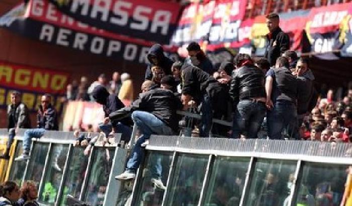 Genoa-Siena, gli ultras in galera