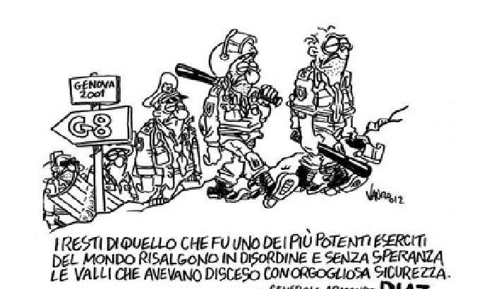 Il più bell'editoriale sulla Diaz? Di Vauro