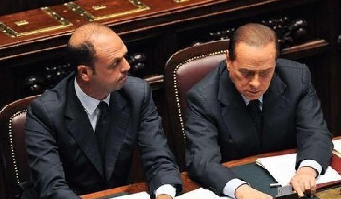 Berlusconi rottama Alfano e si ricandida