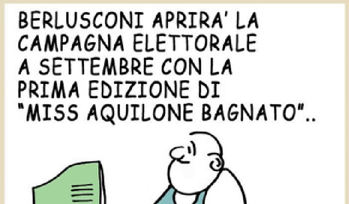 Berlusconi apre la campagna elettorale
