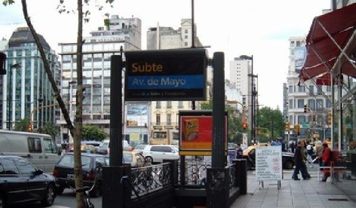 Metro ferma: caos a Buenos Aires