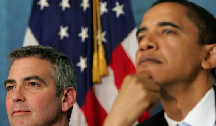 Ginevra, raccolta fondi pro-Obama con Clooney