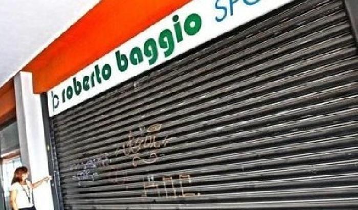 È crisi anche per Baggio: chiude il suo negozio di sport