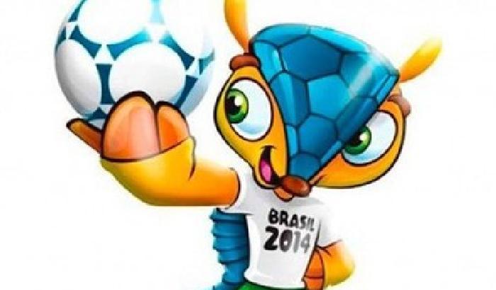 Mondiali 2014: ecco l'armadillo mascotte