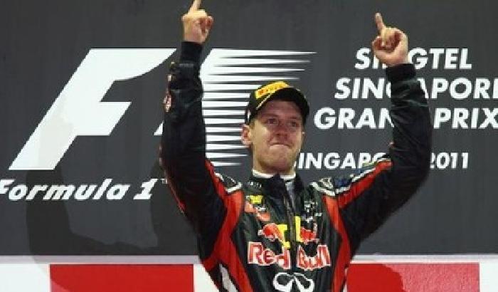 Formula 1, a Singapore vince Vettel