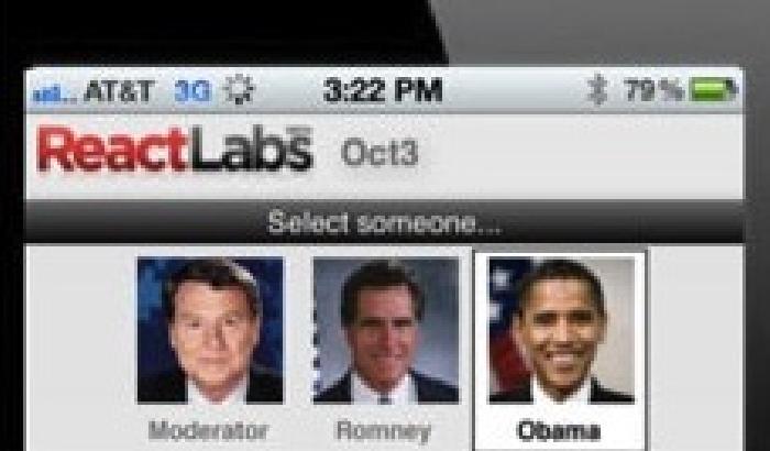 Obama-Romney, sondaggio in diretta con un'app