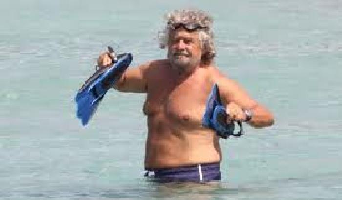 Grillo a nuoto in Sicilia (e un omaggio a Mina)