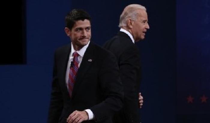 Biden-Ryan, scintille tra i vice in tv