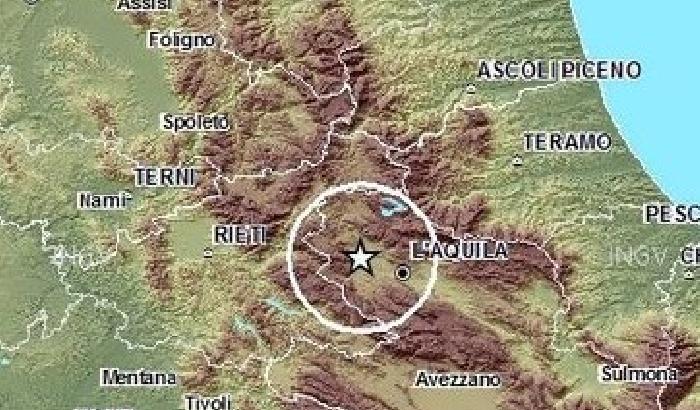Terremoto: scossa di 3.6 a L’Aquila