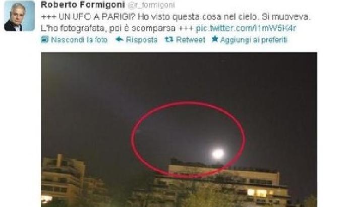 Ora Formigoni vede gli ufo