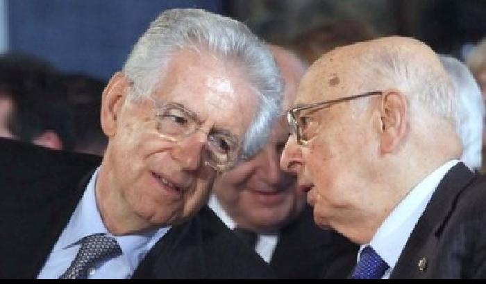 008DD1-NEWS_67621 Napolitano nel ciclone: sponsorizza una grande coalizione