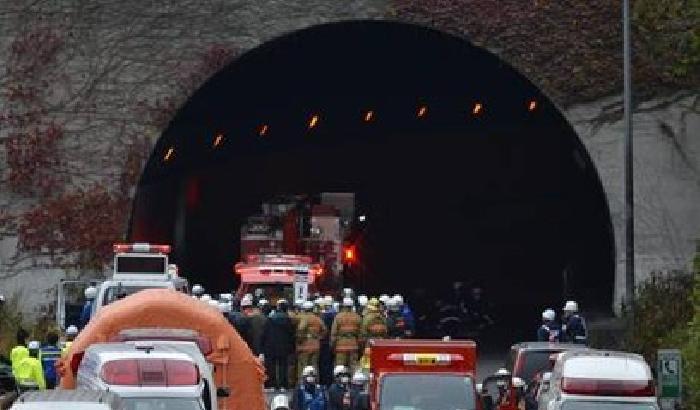 Giappone: crolla un tunnel. Morti e dispersi
