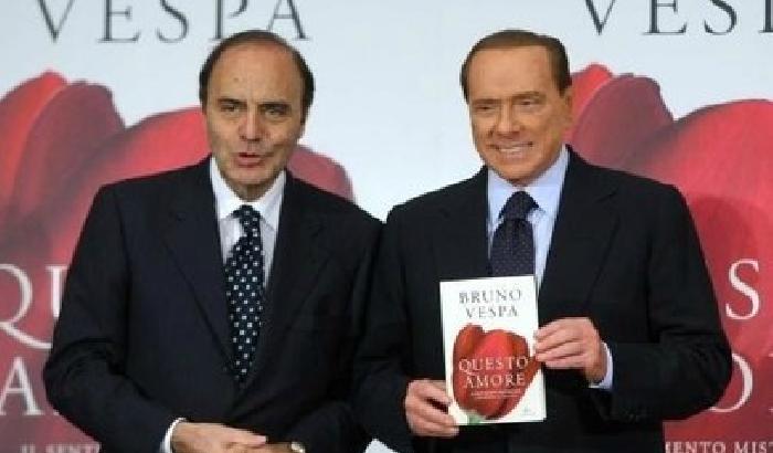 Vespa rinvia la presentazione del libro: Berlusconi non c'è
