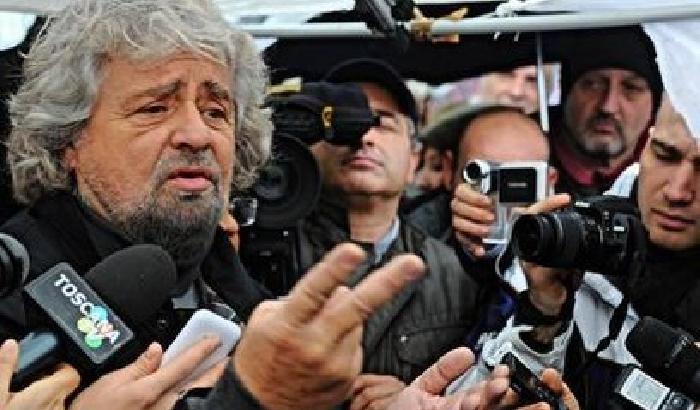 0091CF-NEWS_70106 Grillo: senza di noi i nazisti in Parlamento