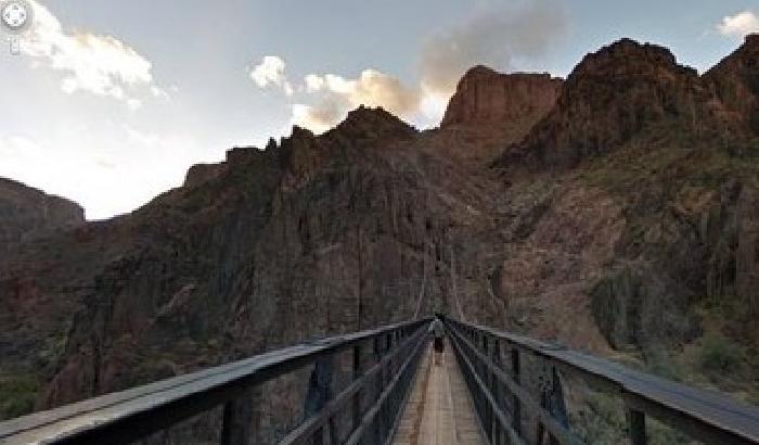 Con Google viaggio virtuale per il Grand Canyon