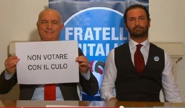 009D41-NEWS_76427 Fratelli d'Italia, spot omofobo: «Non votare con il culo»