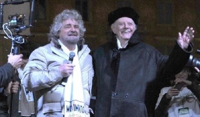 009E72-NEWS_77077 Quirinale? Dario Fo declina, la rete si scatena