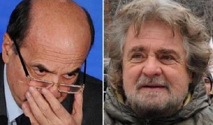 00A00E-NEWS_77950 Bersani: Grillo non dia risposte incappucciate