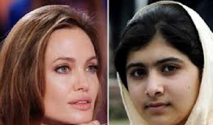 Angelina Jolie testimonial della fondazione Malala