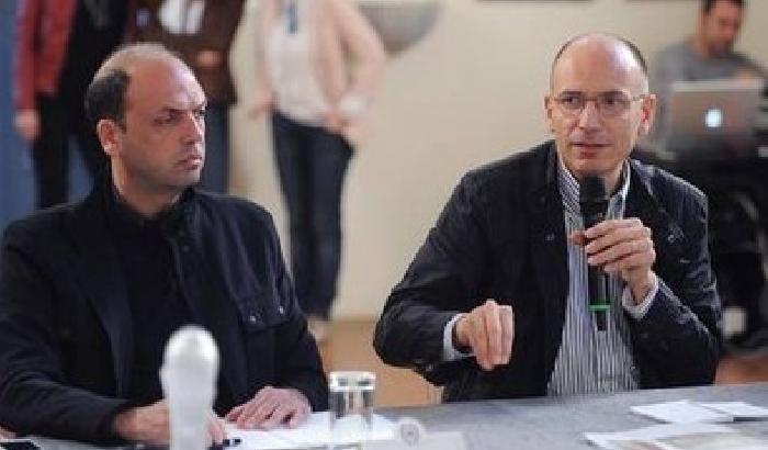 Letta-Alfano, scontro nello spogliatoio
