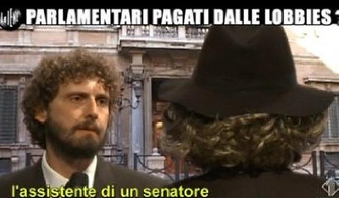 Senatori pagati dalle lobby, denuncia delle Iene