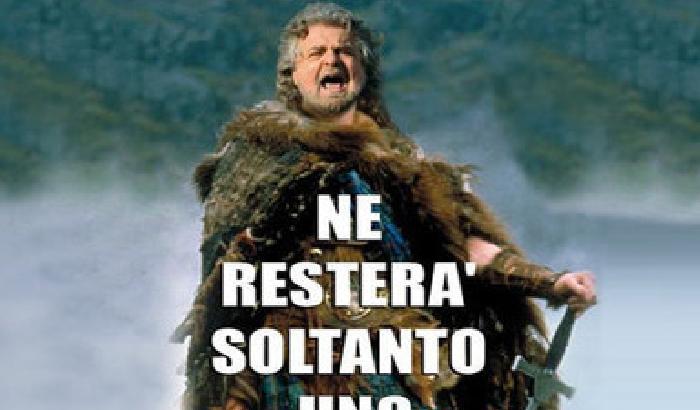 00AEF2-NEWS_86072 Grillo: chi vuole accordi col Pd se ne vada