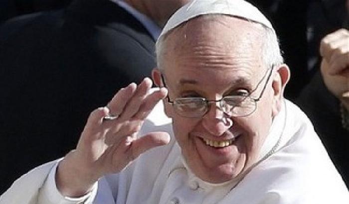 Papa Francesco incontra i giovani gesuiti