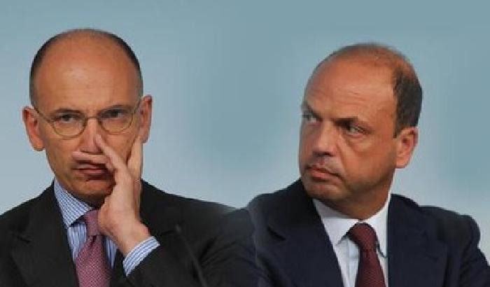 00BB92-NEWS_93570 Quasi crisi: fallisce il vertice Letta-Alfano