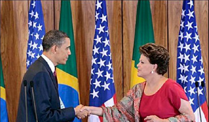 Rousseff spiata: congelata la visita negli Stati Uniti