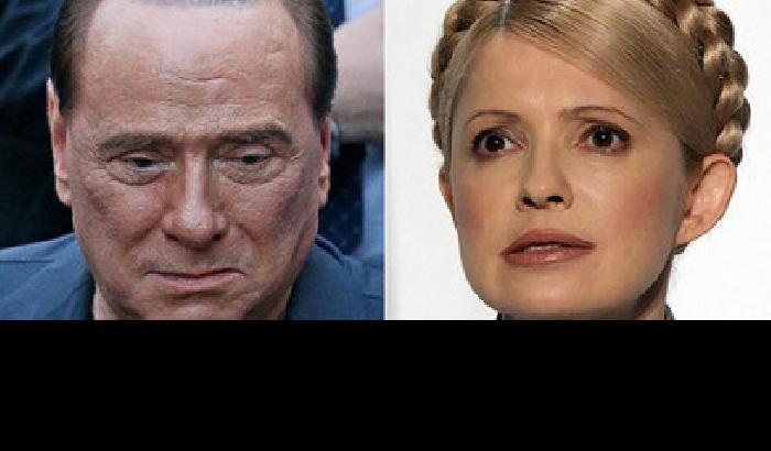 Berlusconi: vogliono farmi marcire in galera come la Tymoshenko