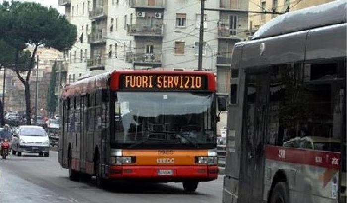 00C45D-NEWS_98794 Il venerdì nero dei trasporti: Roma nel caos