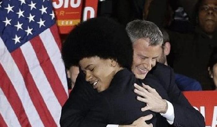 La rivoluzione della famiglia De Blasio: i capelli afro? Una dichiarazione politica