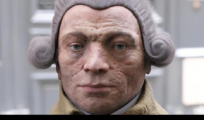 Ricostruito il vero volto di Robespierre